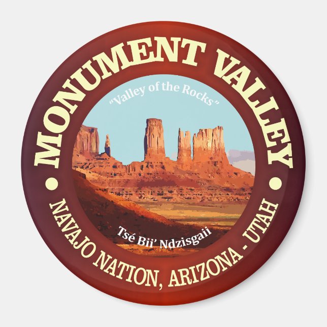 Monument Valley Magnet (Framsidan)