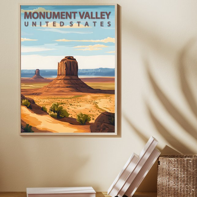 Monument Valley National Park Desert Landscape Poster (Skapare uppladdad)
