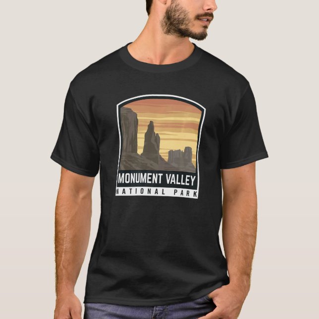 Monument Valley National State Park Family Vacatio T Shirt (Framsida)