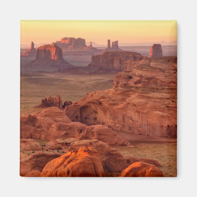 Monument Valley naturskön, Arizona Magnet (Framsidan)