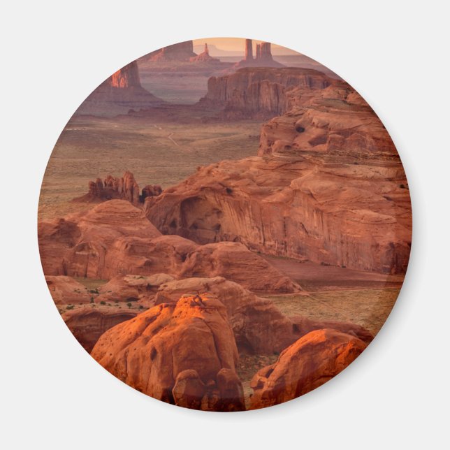 Monument Valley naturskön, Arizona Magnet (Framsidan)