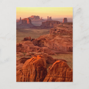 Monument Valley naturskön, Arizona Vykort