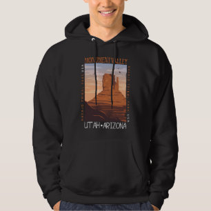 Monument Valley Navajo Tribal Park Distress Hoodie