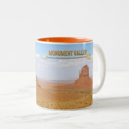 Monument Valley Navajo Tribal Park Två-Tonad Mugg