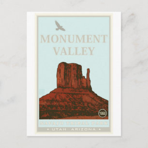 Monument Valley Navajo Tribal Park Vykort