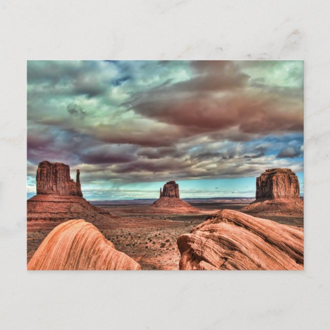 Monument Valley Postcard Vykort (Framsida)