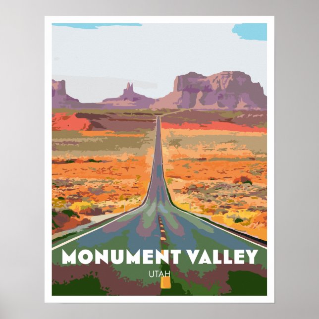 Monument Valley Poster (Framsidan)
