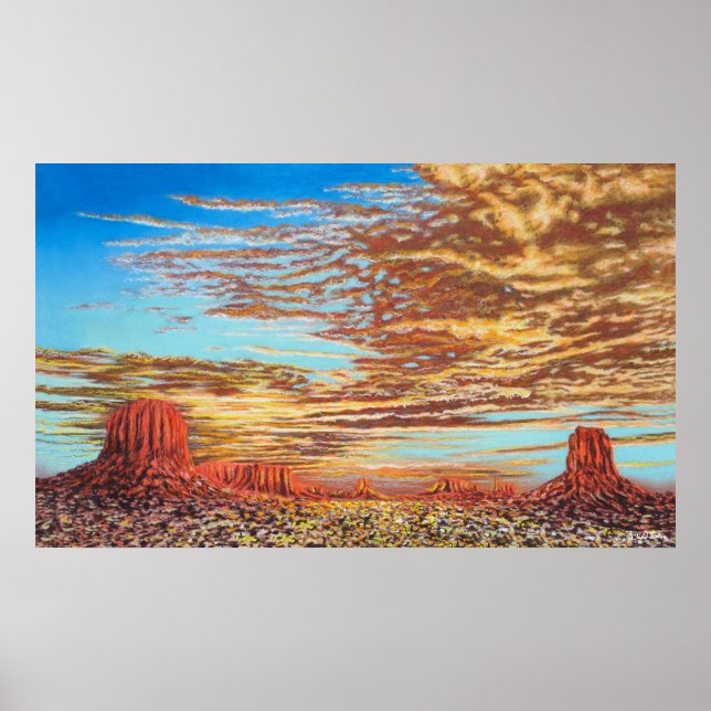 Monument Valley Poster (Framsidan)