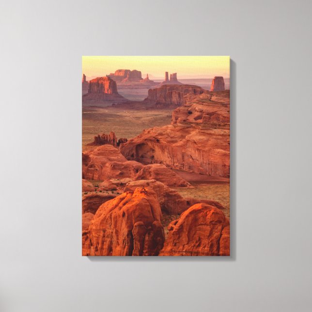 Monument valley scenic, Arizona Canvastryck (Framsida)