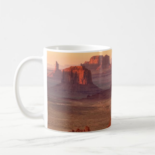 Monument Valley scenic, Arizona Kaffemugg (Vänster)