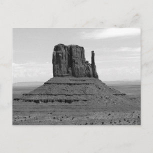 Monument Valley (svartvitt) Vykort