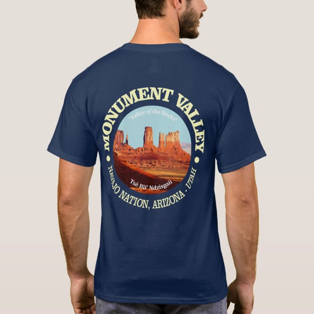 Monument Valley T Shirt (Baksida)