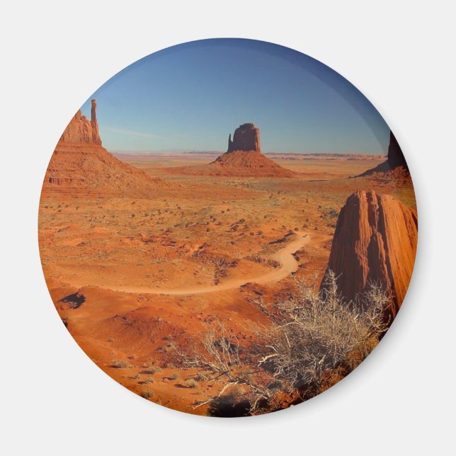Monument Valley Torn Magnet (Framsidan)