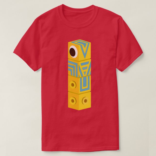 Monument Valley Totem T Shirt (Design framsida)