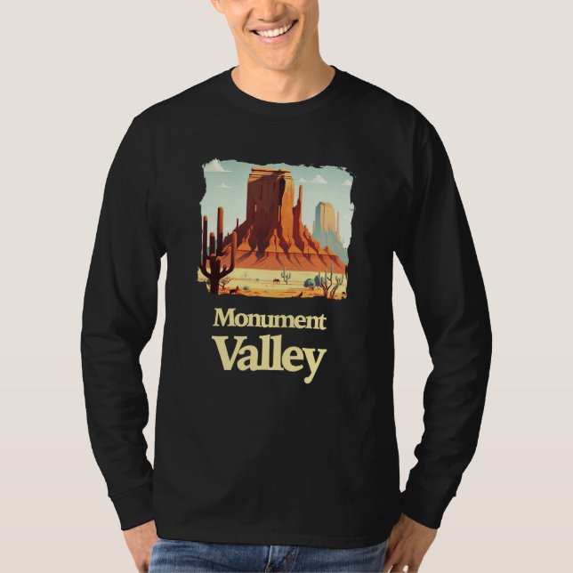 Monument Valley Utah  1 T Shirt (Framsida)