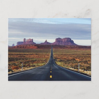 Monument Valley Utah klassisk scen Vykort