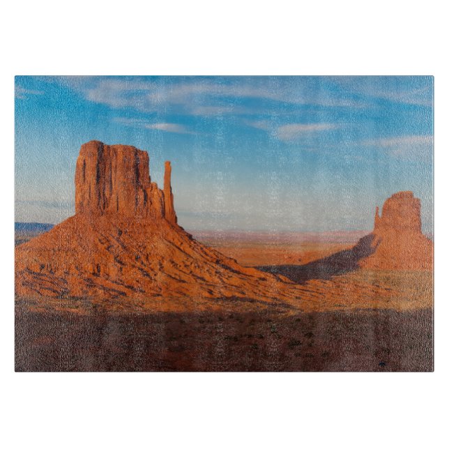 Monument Valley Utah ökenhandskor i panorama (Framsidan)