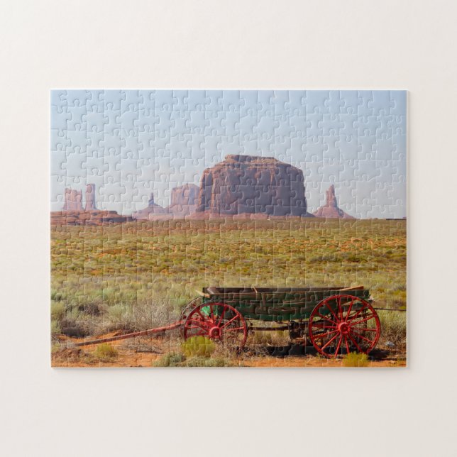 Monument Valley Utah. Pussel (Horisontell)