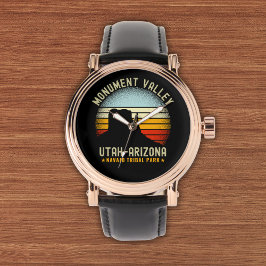 Monument Valley Vintage Landscape Utah Armbandsur