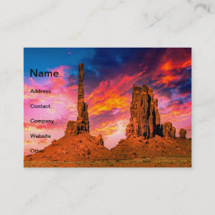Monument Valley Visitkort