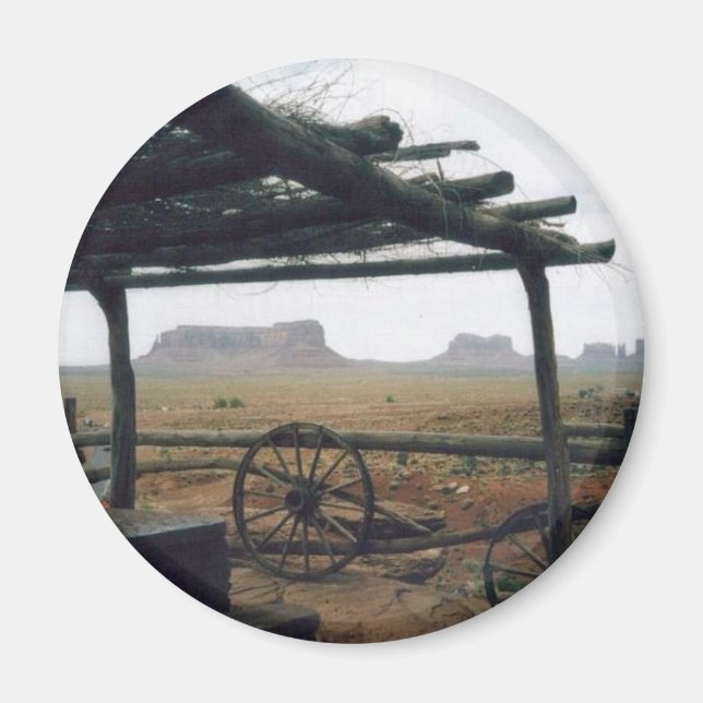 Monument Valley-vy Magnet (Framsidan)
