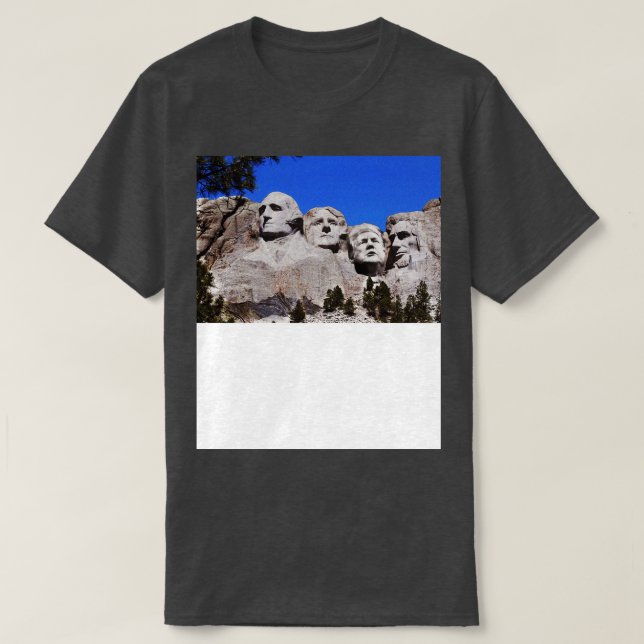 Monumental på Rushmore T Shirt (Design framsida)
