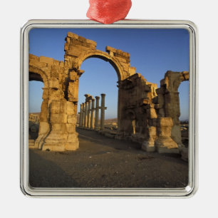 Monumentalbågen, Palmyra, Homs, Syrien Julgransprydnad Metall