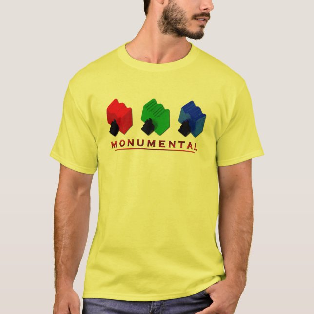 Monumentalt T-shirt (Framsida)