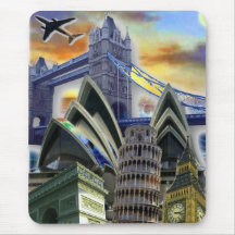 MonumentCollage Mousepad