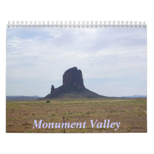 Monumentdal kalender för 12 månad