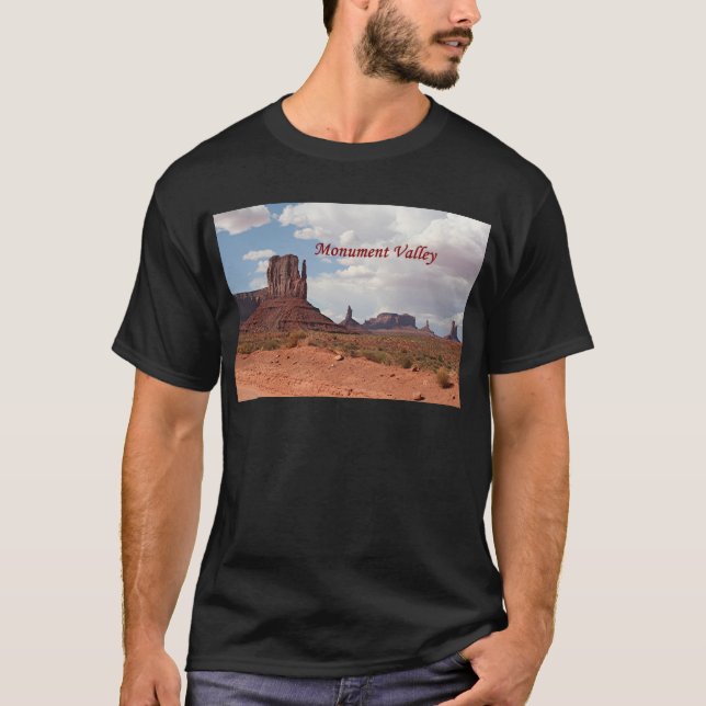 Monumentdal, Mitten, Utah, USA 3 (förse med text), T-shirt (Framsida)