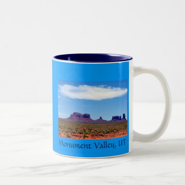 Monumentdal, UT Två-Tonad Mugg (Höger)