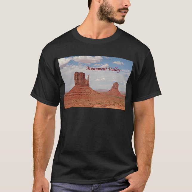 Monumentdal, Utah, USA (förse med text 1), Tee (Framsida)