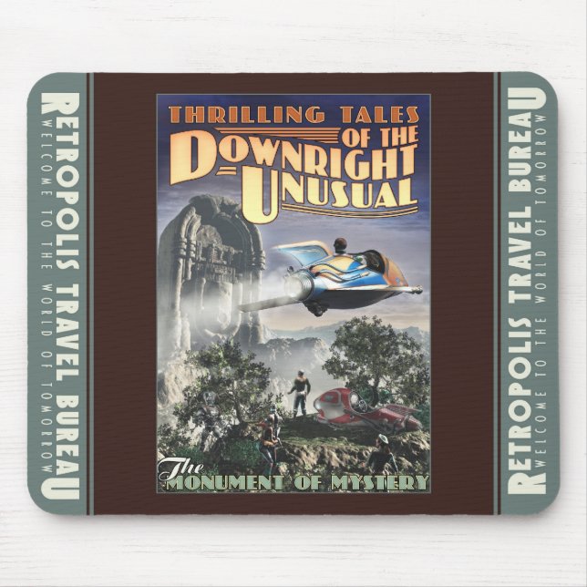 Monumentet av gåtamusen vadderar musmatta (Framsidan)