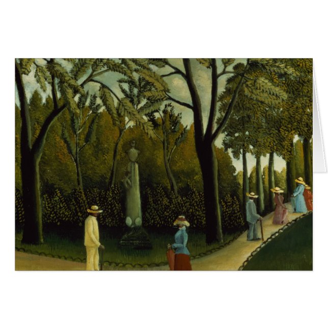 Monumentet till Chopin Hälsningskort (Framsidan Horizontal)