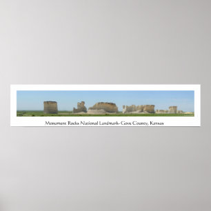 Monumentet vaggar medborgarelandmarken poster