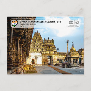 Monumentgrupp i Hampi - Virupaksha Temple Vykort