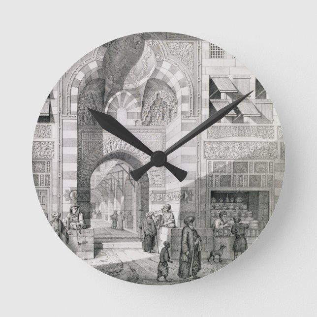 "Monuments" från "Okal Kaid-Bey" Rund Klocka (Framsida)