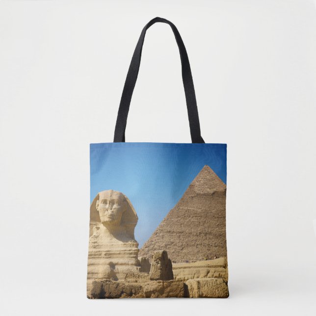 Monuments | Sphinx & Pyramid of Egypt Tygkasse (Framsida)