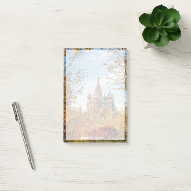 Monuments | St. Basil's Cathedral Moscow Post-it Block (Kontor)