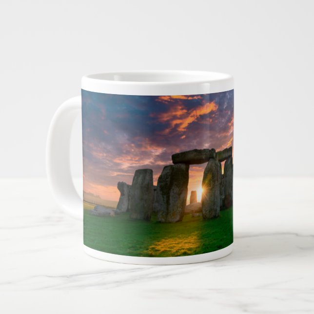 Monuments | Stonhenge, England Jumbo Mugg (Framsida vänster)