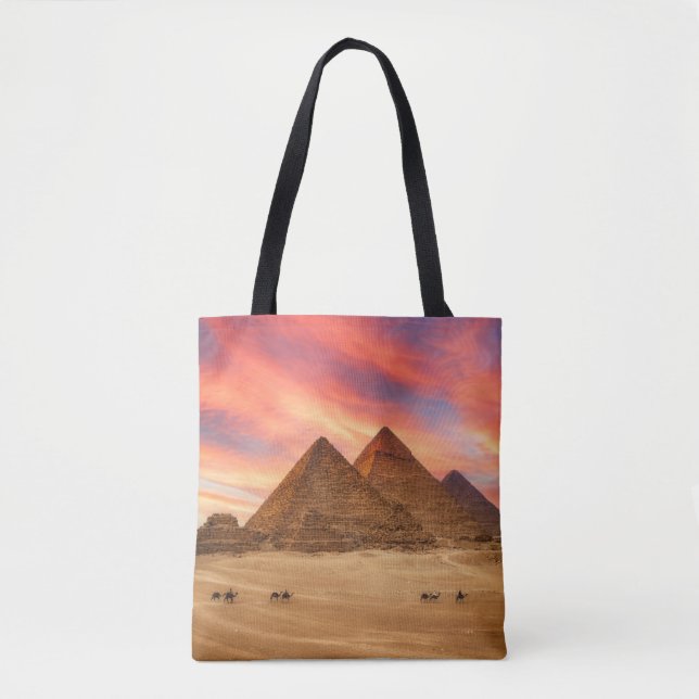 Monuments | The Great Pyramids Tygkasse (Framsida)