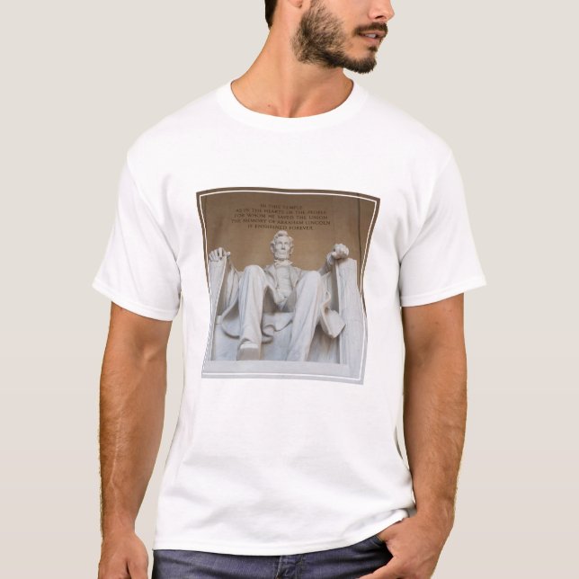 Monuments | The Lincoln Memorial T Shirt (Framsida)