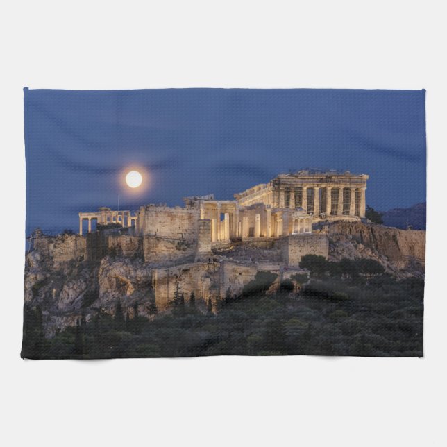 Monuments | The Parthenon Athens, Greece Kökshandduk (Horisontell)