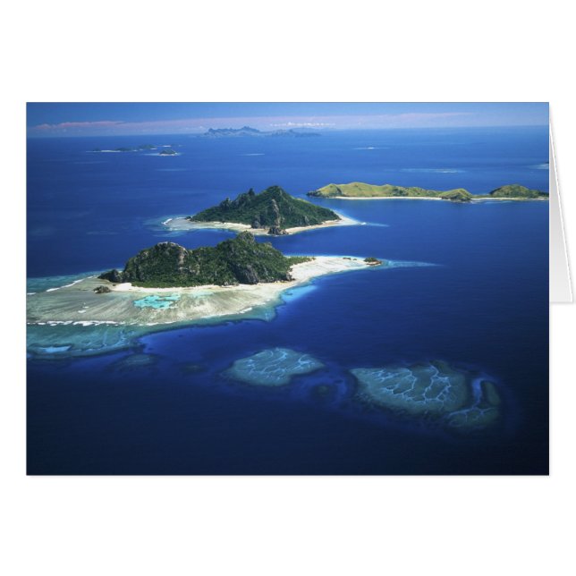 Monuriki, Monu och Januyöarna, Mamanuca Hälsningskort (Framsidan Horizontal)