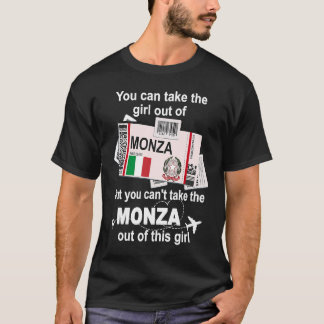 Monza Boarding Pass Monza Girl Monza T Shirt
