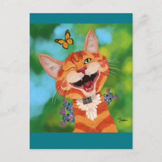 Monzo och vänner vykort