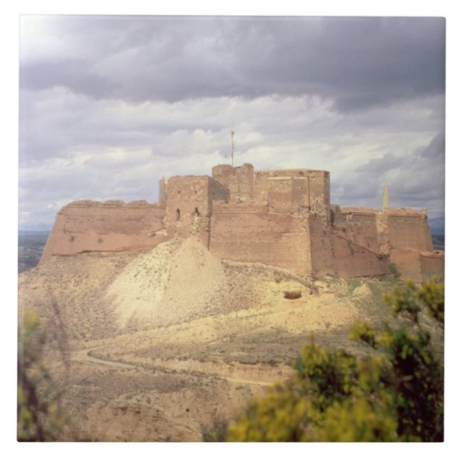 Monzon slott, var kungen James spenderade hans Kakelplatta (Framsidan)