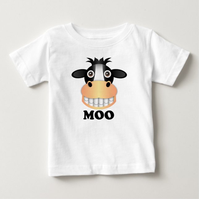Moo - Baby Bra Jersey T-Shirt  (Framsida)