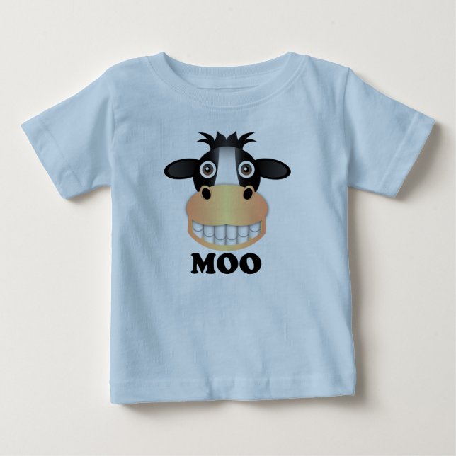 Moo - Baby Bra Jersey T-Shirt  (Framsida)